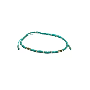 Adjustable Bracelet (Making Waves) - Blue