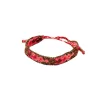 Woven Bracelet (Indonesia) - Pink, Brown, Multicolor