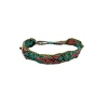 Woven Bracelet (Indonesia) - Blue, Pink, Multicolor