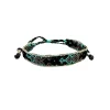 Woven Bracelet (Indonesia) - Blue, Brown, Black, Multicolor