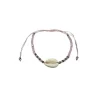Adjustable Anklet (Colored Beads) - Pink