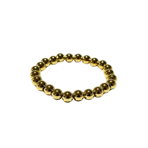 Gold Elastic Bracelet - Gold