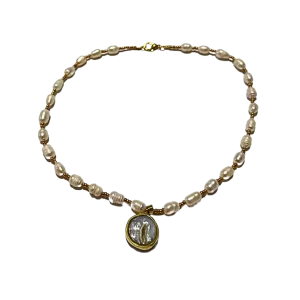 Boheme Pearl Pearl charm - White