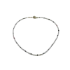 Beaded Charm Necklace - White
