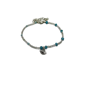 Whisper Charm Bracelet Eye charm - White