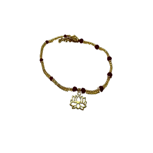 Whisper Charm Bracelet Flower charm - Yellow, Red, Multicolor