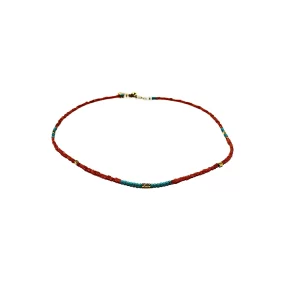 Coraline Necklace - Red