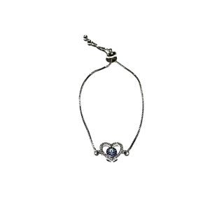 Silver Adjustable Bracelet - Silver