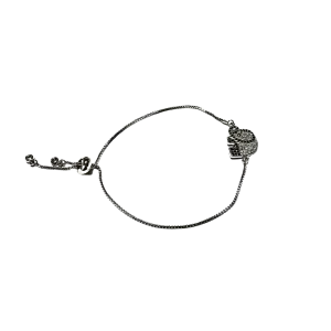 Silver Adjustable Bracelet - Silver