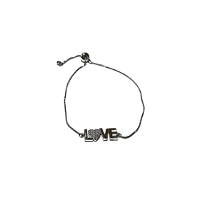 Silver Adjustable Bracelet - Silver
