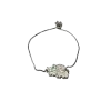 Silver Adjustable Bracelet - Silver