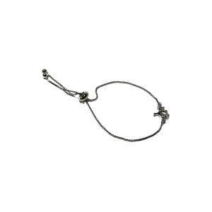 Silver Adjustable Bracelet - Silver