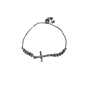 Silver Adjustable Bracelet - Silver