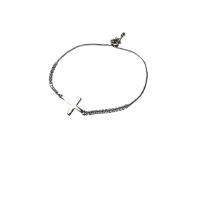 Silver Adjustable Bracelet - Silver