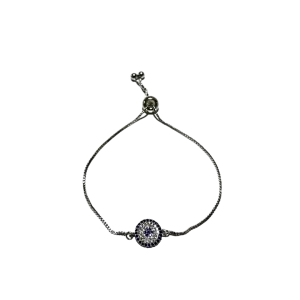 Silver Adjustable Bracelet - Silver