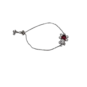 Silver Adjustable Bracelet - Silver