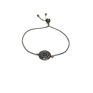 Silver Adjustable Bracelet - Silver