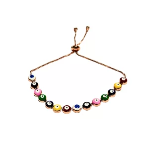 Pink Gold Adjustable Bracelet - Pink Gold