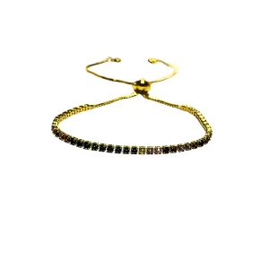 Multicolor Adjustable Bracelet - Blue, Pink, Yellow, Multicolor