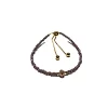 Metal Brass Adjustable Bracelet - Purple