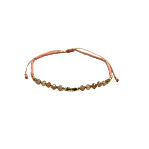 Adjustable Bracelet (Chasing Sunset) - Pink